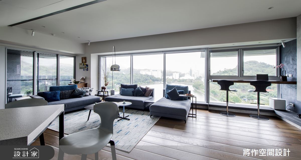 預售屋＿現代風客廳餐廳吧檯書房工作區案例圖片＿將作空間設計工作室＿將作_29之5