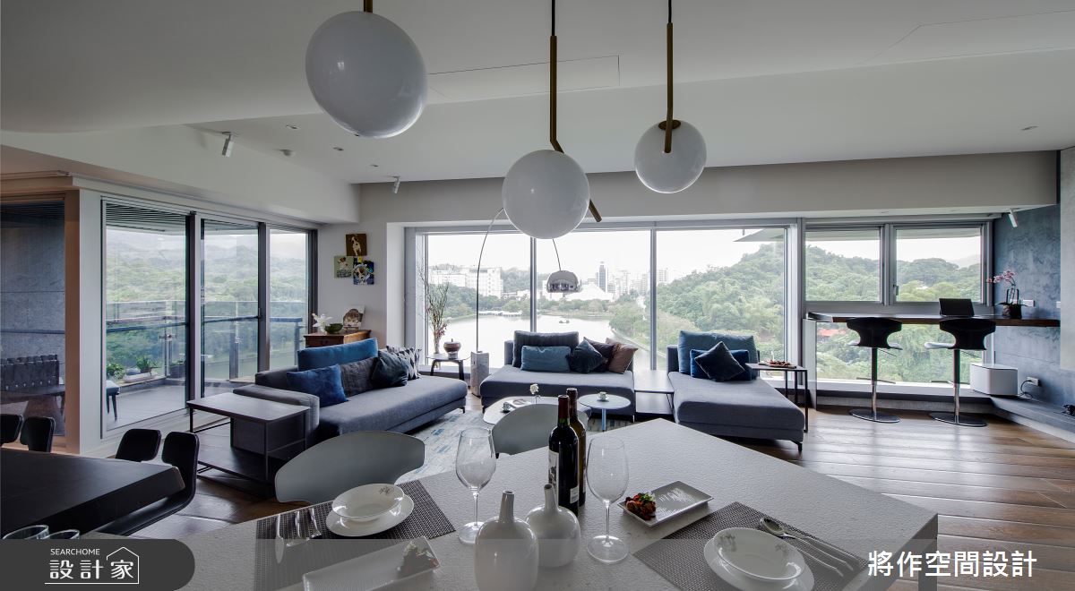 預售屋＿現代風客廳餐廳吧檯書房工作區案例圖片＿將作空間設計工作室＿將作_29之6