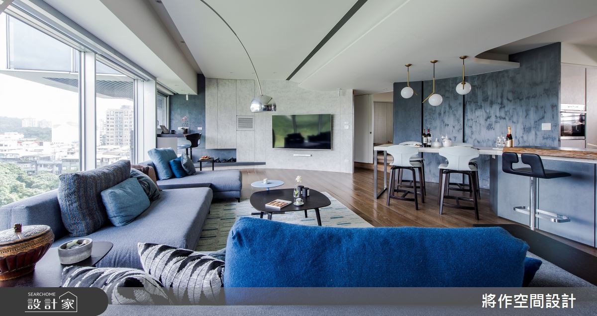 預售屋＿現代風客廳餐廳廚房吧檯案例圖片＿將作空間設計工作室＿將作_29之15