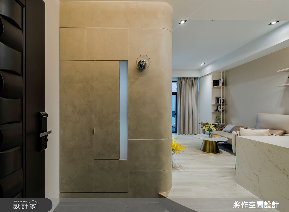 14坪新成屋(5年以下)＿飯店風玄關客廳案例圖片＿將作空間設計工作室＿將作_30之17