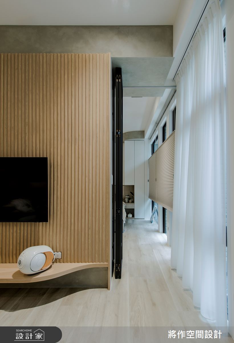 14坪新成屋(5年以下)＿飯店風客廳臥室走廊案例圖片＿將作空間設計工作室＿將作_30之6
