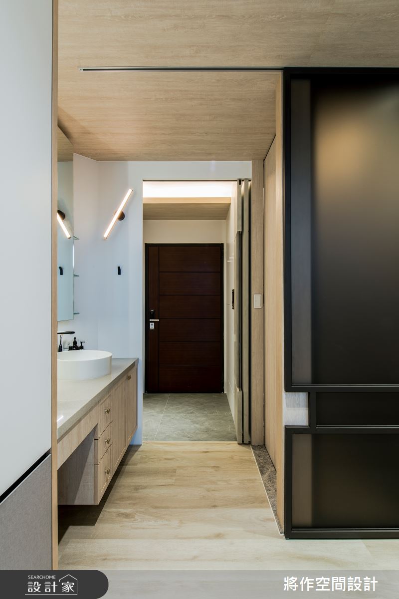 14坪新成屋(5年以下)＿飯店風玄關走廊案例圖片＿將作空間設計工作室＿將作_30之22