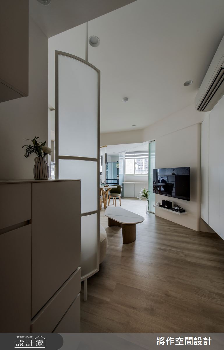 15坪老屋(16~30年)＿簡約風玄關客廳案例圖片＿將作空間設計工作室＿將作_32之1
