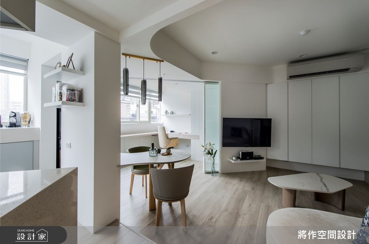 15坪老屋(16~30年)＿簡約風客廳餐廳案例圖片＿將作空間設計工作室＿將作_32之5
