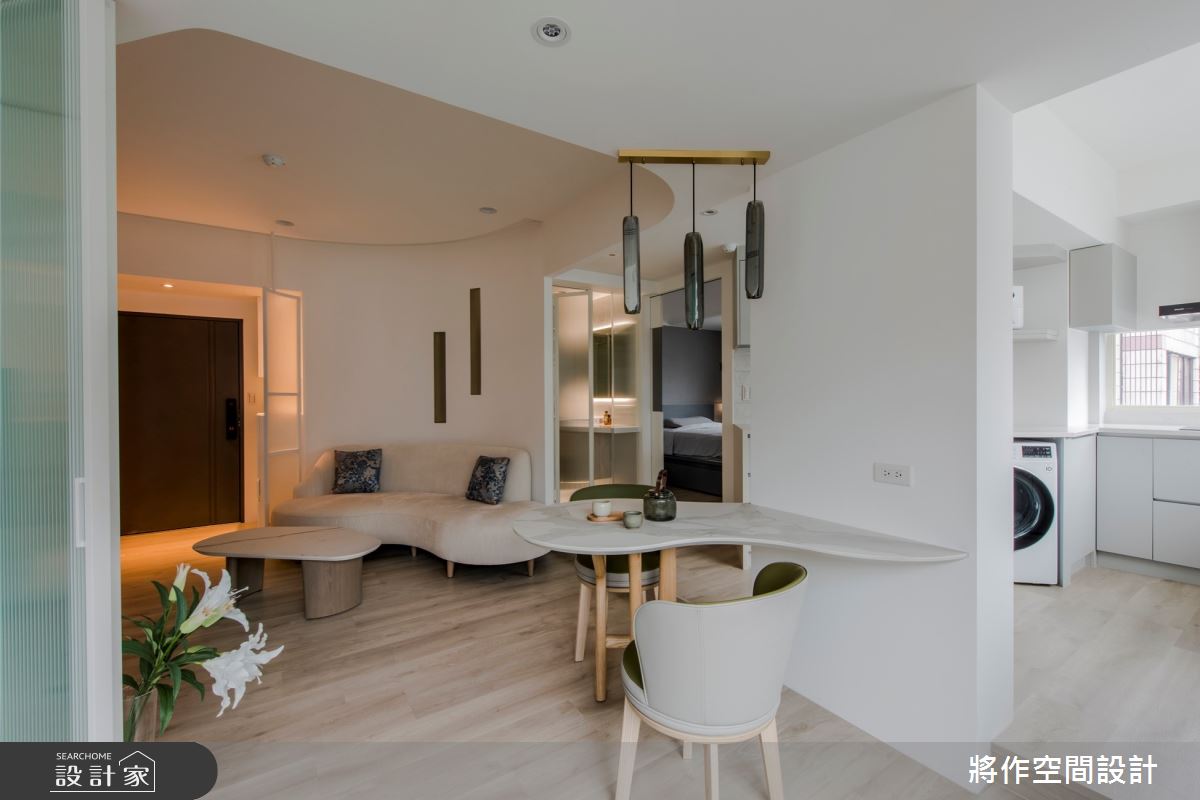 15坪老屋(16~30年)＿簡約風客廳餐廳案例圖片＿將作空間設計工作室＿將作_32之7
