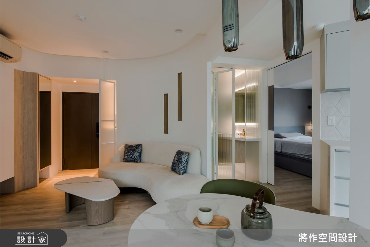 15坪老屋(16~30年)＿簡約風玄關客廳餐廳臥室案例圖片＿將作空間設計工作室＿將作_32之8