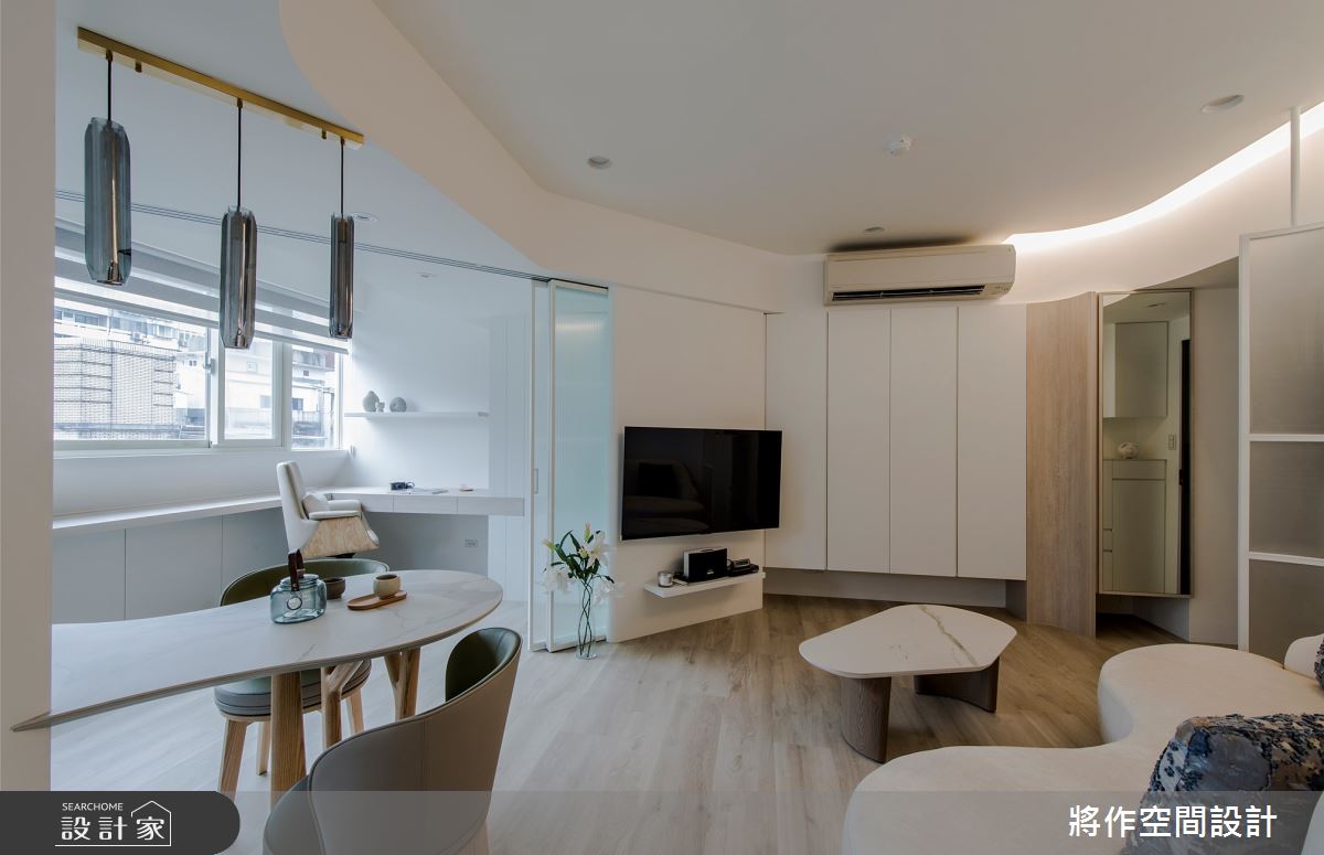 15坪老屋(16~30年)＿簡約風客廳餐廳書房案例圖片＿將作空間設計工作室＿將作_32之11