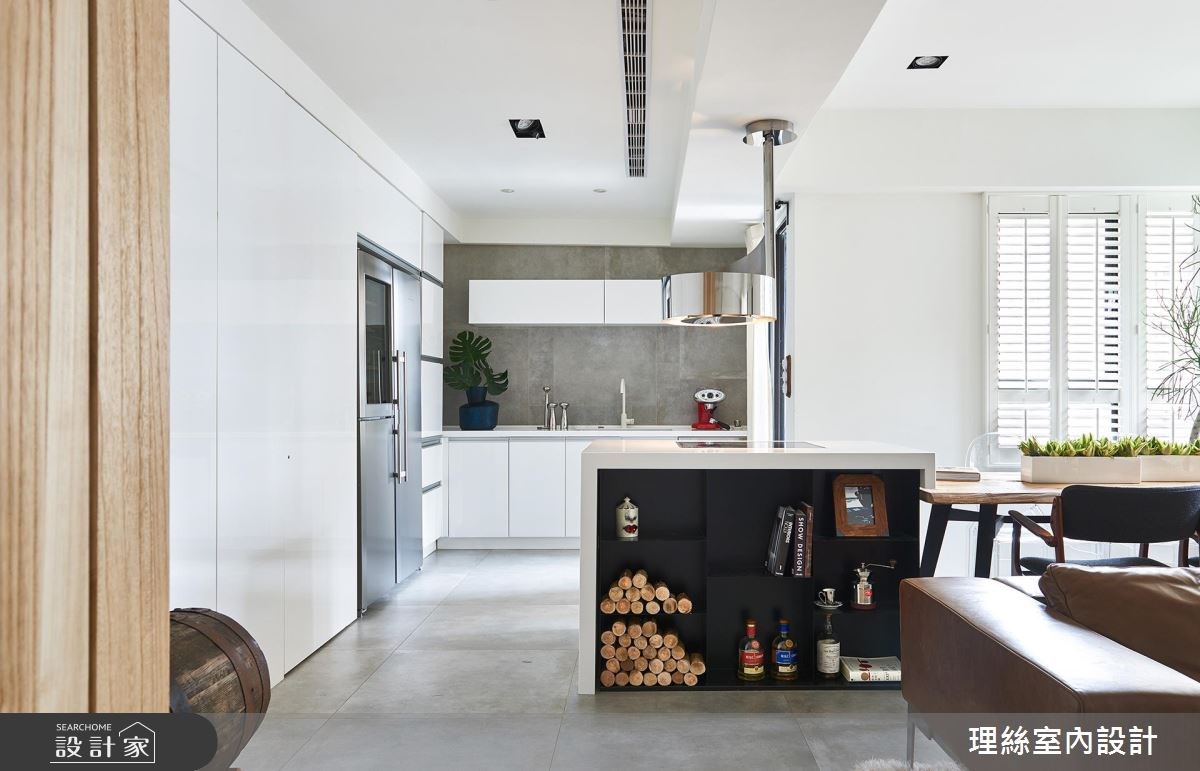 26坪老屋(16~30年)＿北歐風廚房案例圖片＿理絲室內設計有限公司＿理絲_01之2