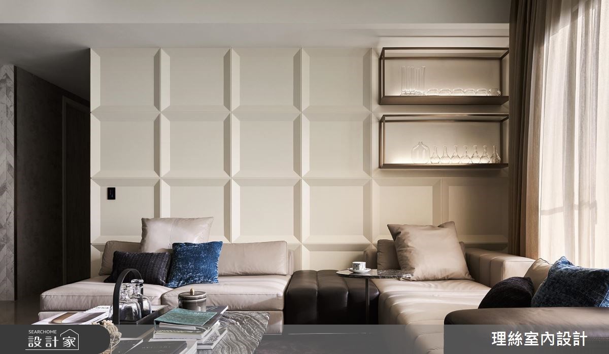 40坪中古屋(5~15年)＿現代風客廳案例圖片＿理絲室內設計有限公司＿理絲_02之18