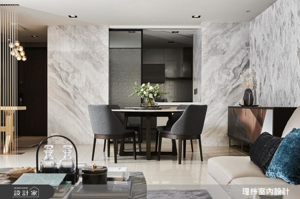 40坪中古屋(5~15年)＿現代風餐廳案例圖片＿理絲室內設計有限公司＿理絲_02之7