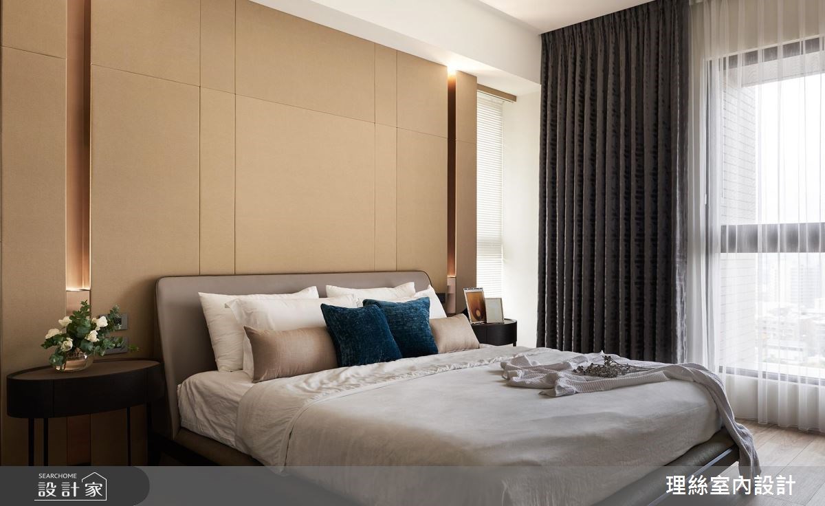 40坪中古屋(5~15年)＿現代風臥室案例圖片＿理絲室內設計有限公司＿理絲_02之23