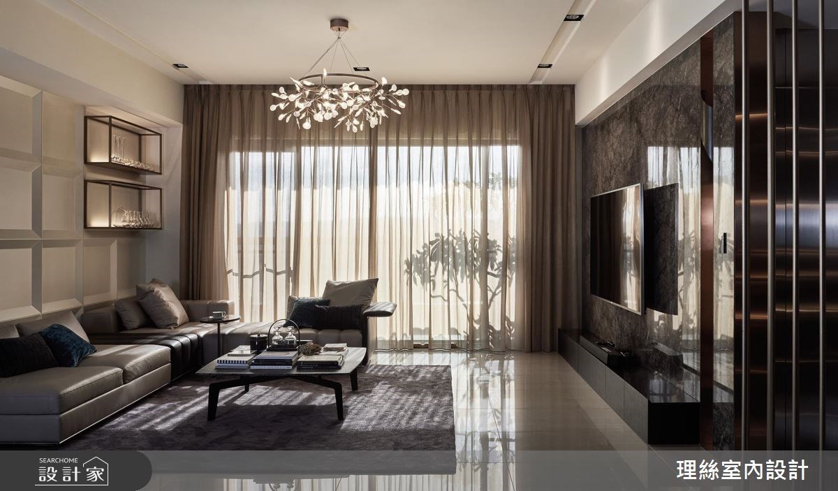 40坪中古屋(5~15年)＿現代風客廳案例圖片＿理絲室內設計有限公司＿理絲_02之20