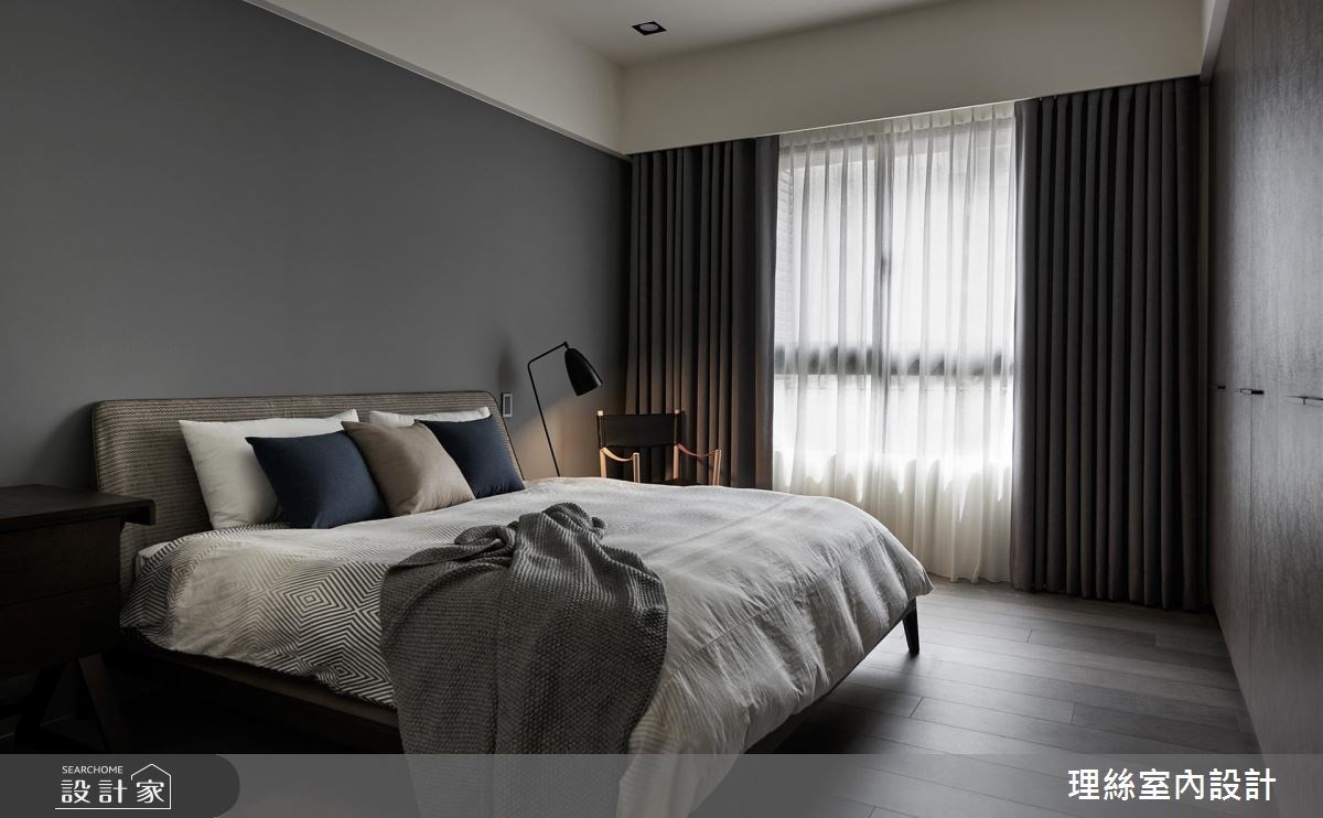 41坪新成屋(5年以下)＿現代風臥室案例圖片＿理絲室內設計有限公司＿理絲_04之14