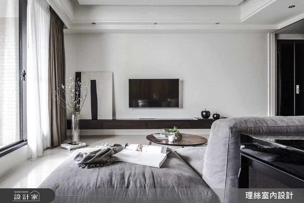 40坪新成屋(5年以下)＿混搭風客廳案例圖片＿理絲室內設計有限公司＿理絲_06之12