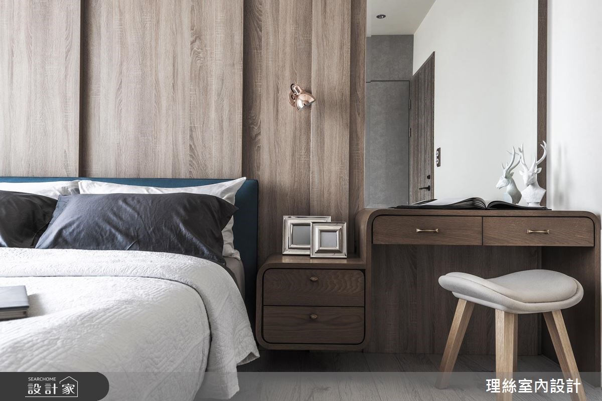40坪新成屋(5年以下)＿混搭風臥室案例圖片＿理絲室內設計有限公司＿理絲_06之18