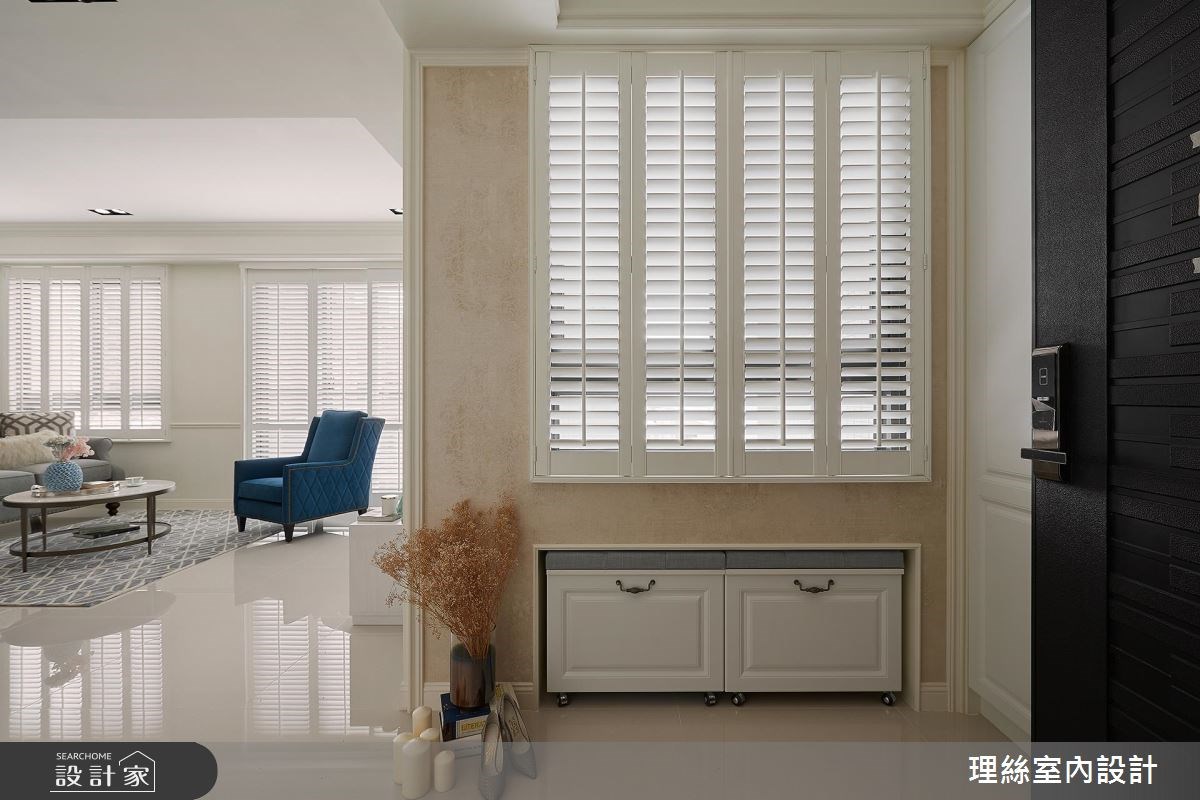 20坪新成屋(5年以下)＿美式風玄關案例圖片＿理絲室內設計有限公司＿理絲_09之2