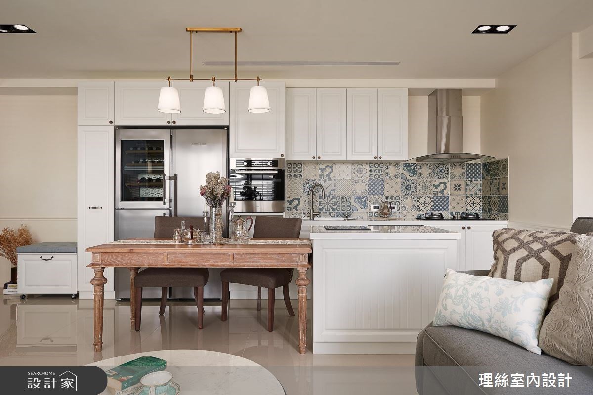 20坪新成屋(5年以下)＿美式風餐廳案例圖片＿理絲室內設計有限公司＿理絲_09之12
