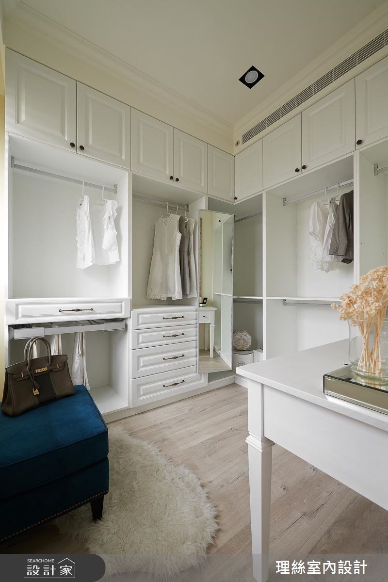 20坪新成屋(5年以下)＿美式風更衣間案例圖片＿理絲室內設計有限公司＿理絲_09之19