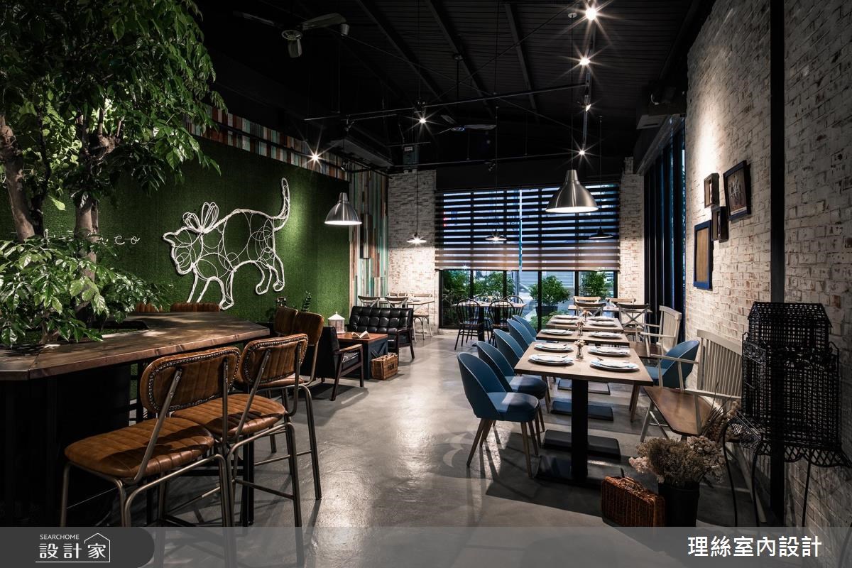 30坪＿工業風商業空間案例圖片＿理絲室內設計有限公司＿理絲_10之11