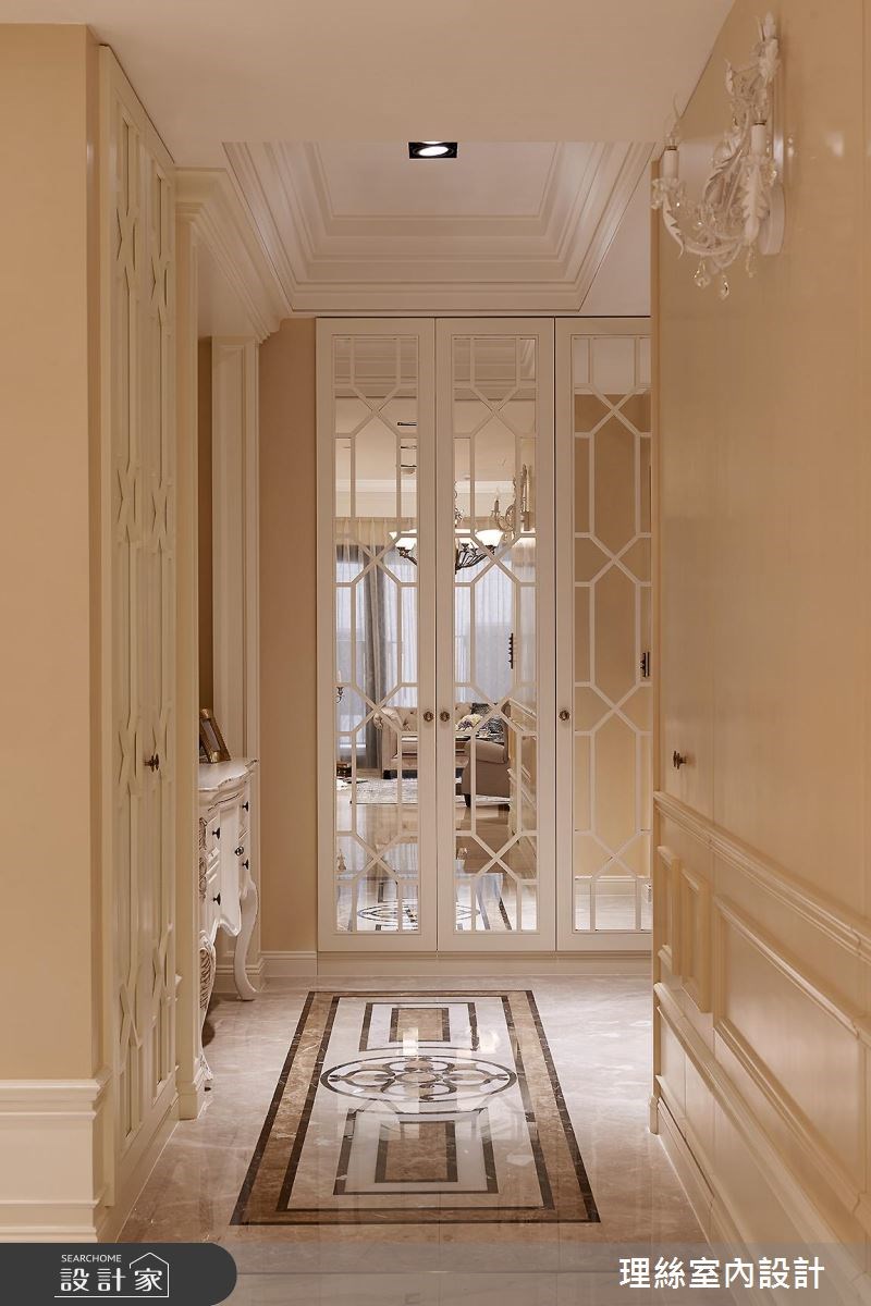 53坪預售屋＿新古典玄關案例圖片＿理絲室內設計有限公司＿理絲_11之2