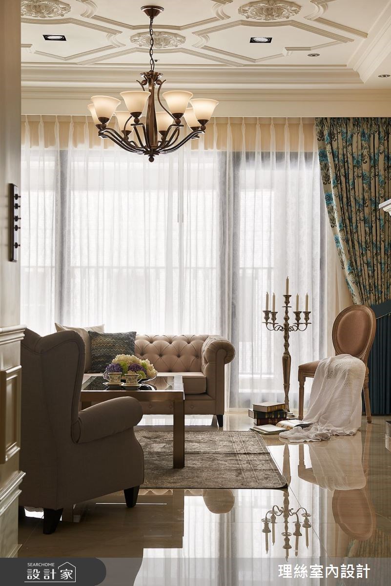 53坪預售屋＿新古典客廳案例圖片＿理絲室內設計有限公司＿理絲_11之8