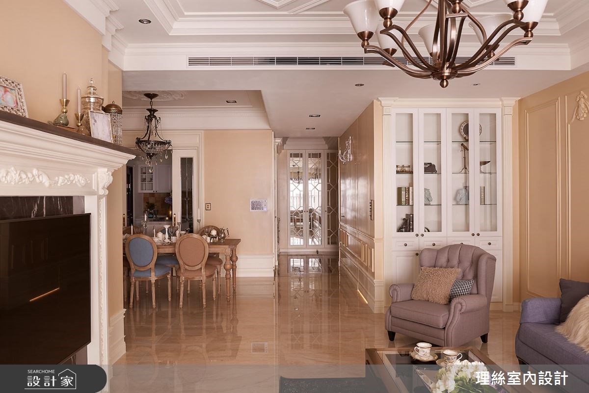 53坪預售屋＿新古典客廳案例圖片＿理絲室內設計有限公司＿理絲_11之9