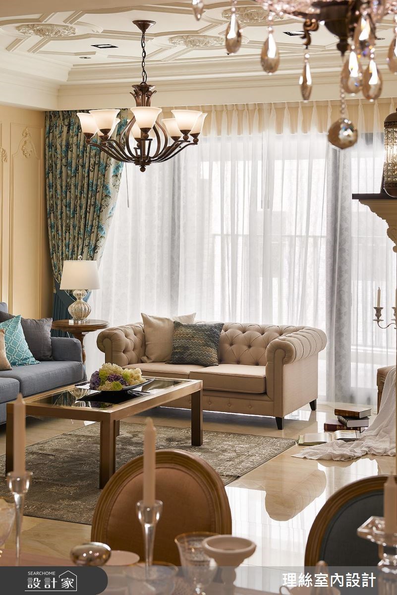 53坪預售屋＿新古典客廳案例圖片＿理絲室內設計有限公司＿理絲_11之16