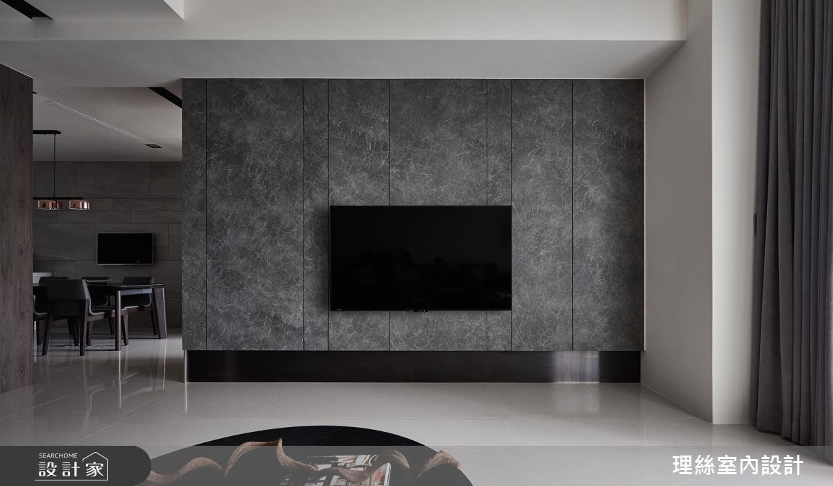 48坪新成屋(5年以下)＿現代風客廳案例圖片＿理絲室內設計有限公司＿理絲_12之1