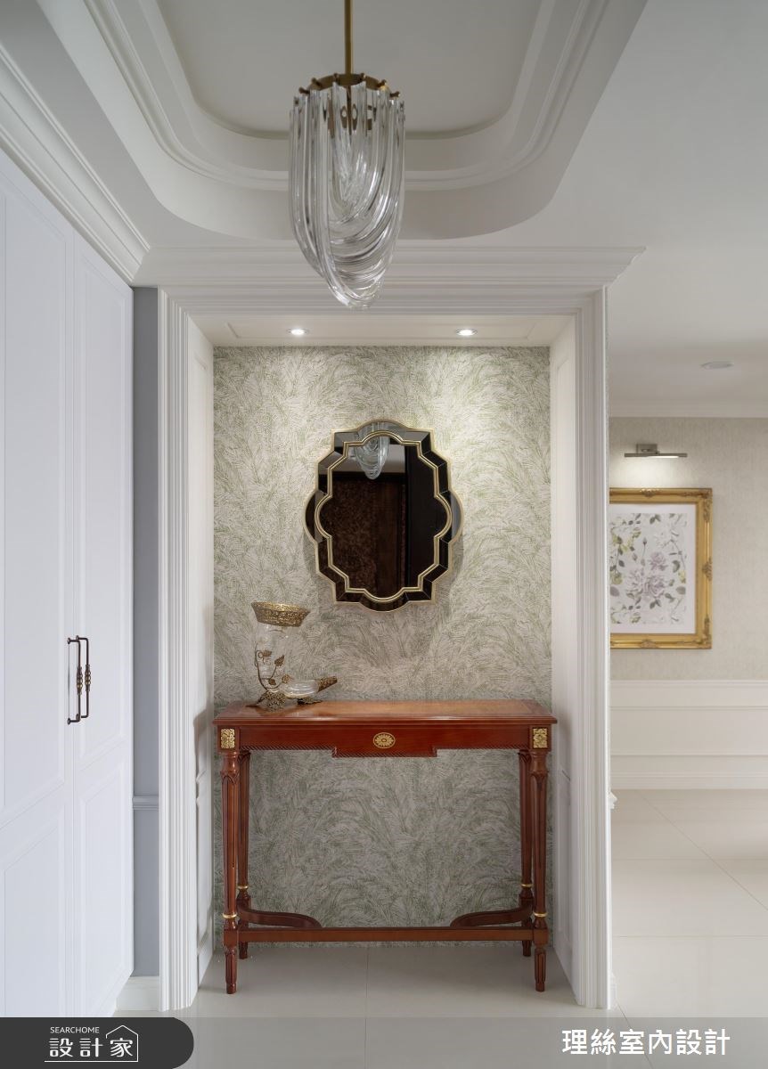 43坪新成屋(5年以下)＿新古典玄關案例圖片＿理絲室內設計有限公司＿理絲_13之1