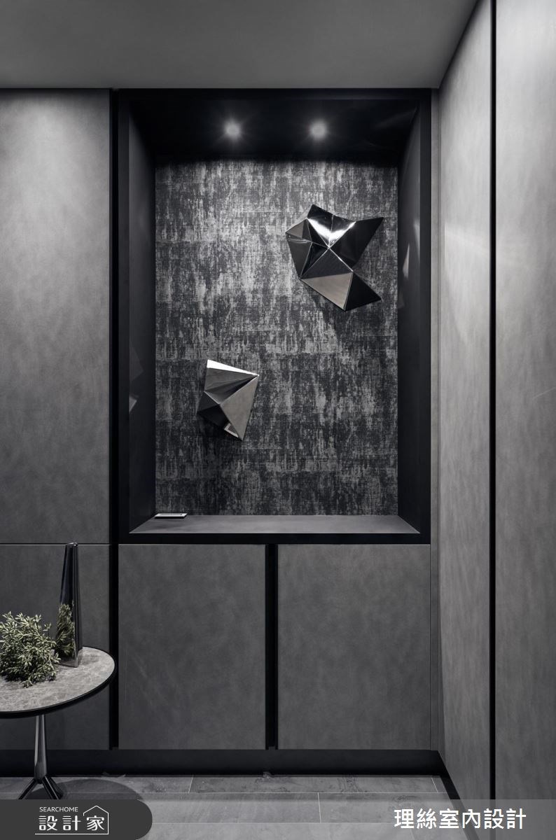 33坪新成屋(5年以下)＿現代風玄關案例圖片＿理絲室內設計有限公司＿理絲_14之3