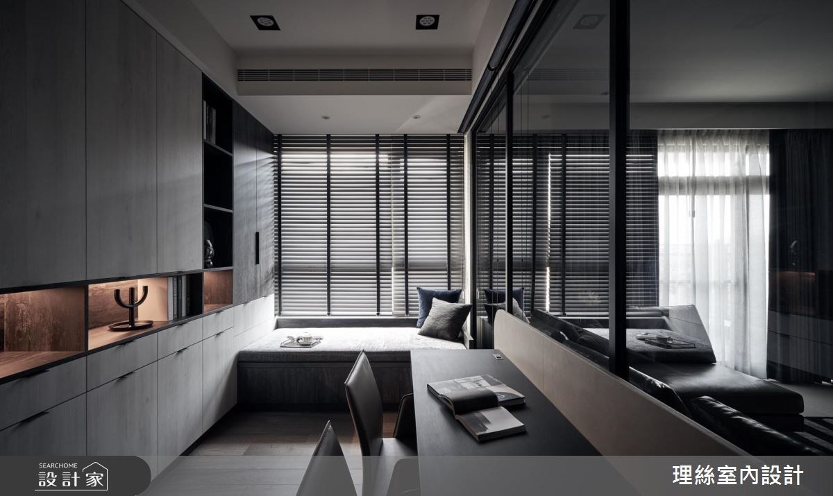 33坪新成屋(5年以下)＿現代風書房臥榻案例圖片＿理絲室內設計有限公司＿理絲_14之16