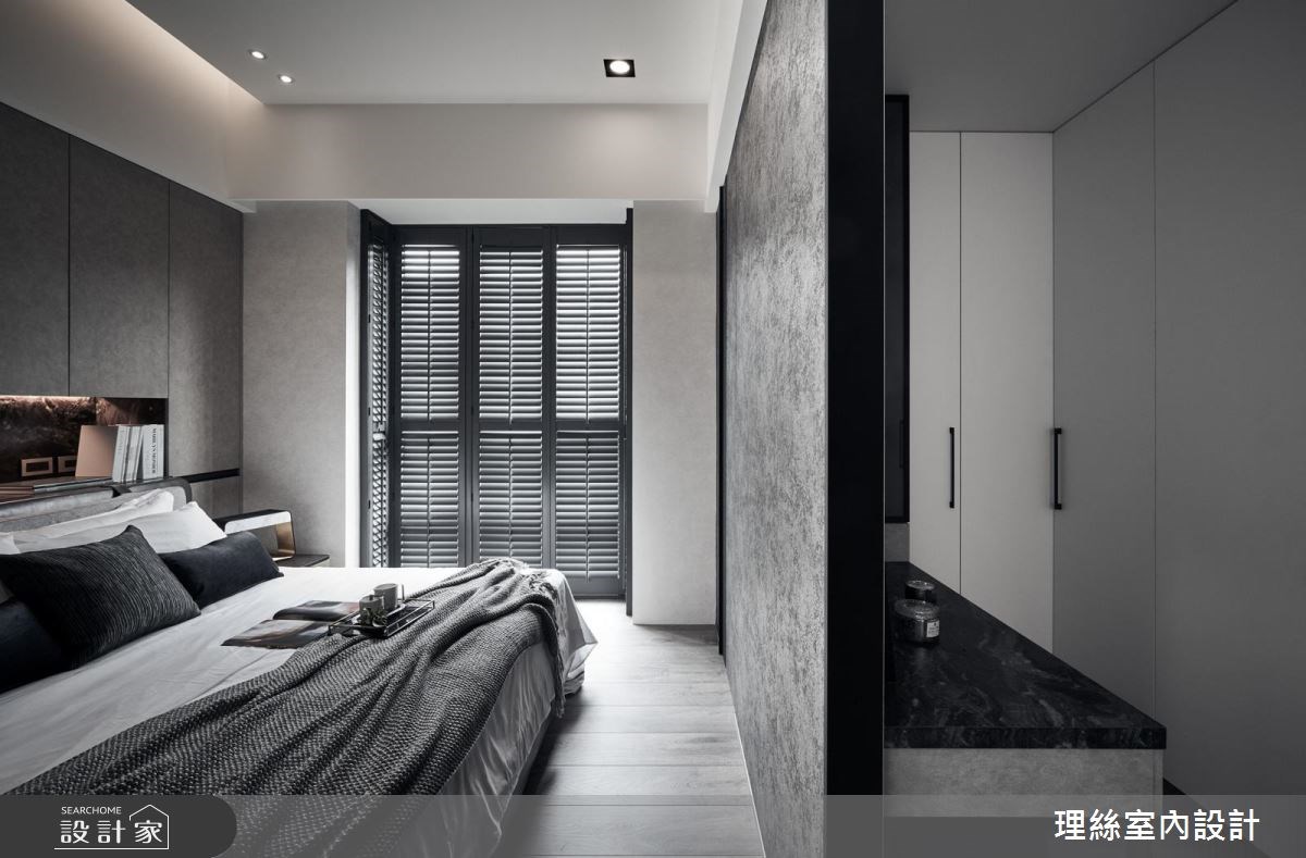 33坪新成屋(5年以下)＿現代風臥室更衣間案例圖片＿理絲室內設計有限公司＿理絲_14之6424