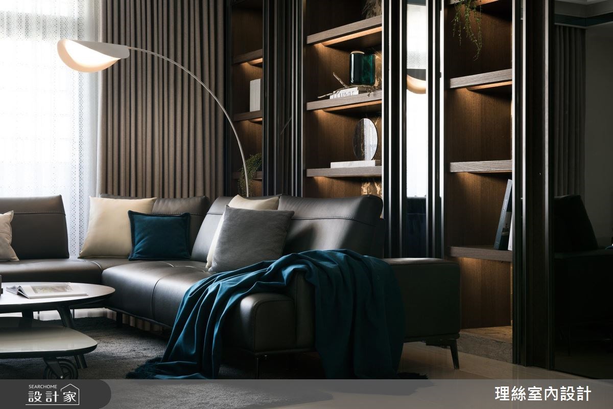 75坪新成屋(5年以下)＿現代風客廳案例圖片＿理絲室內設計有限公司＿理絲_15之5