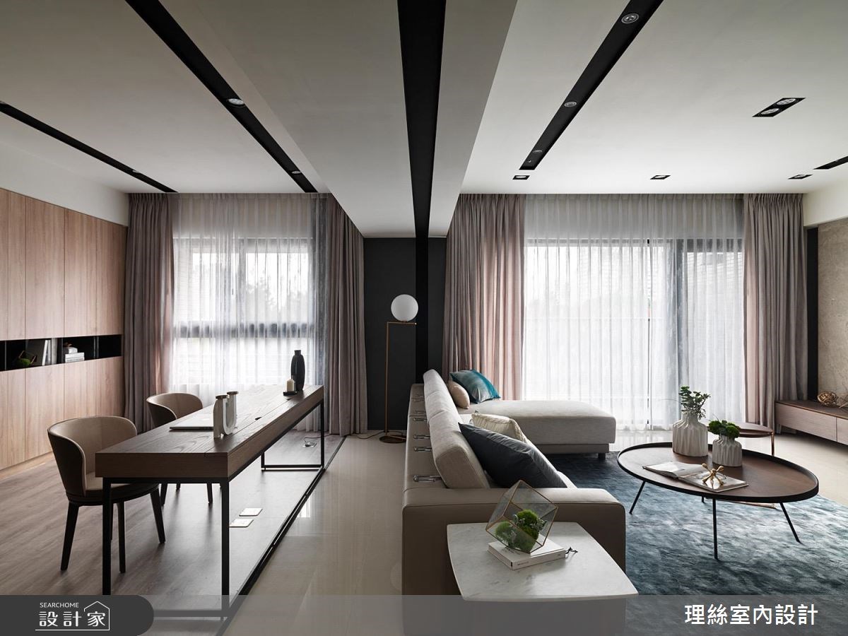 50坪新成屋(5年以下)＿現代風工作區案例圖片＿理絲室內設計有限公司＿理絲_16之4