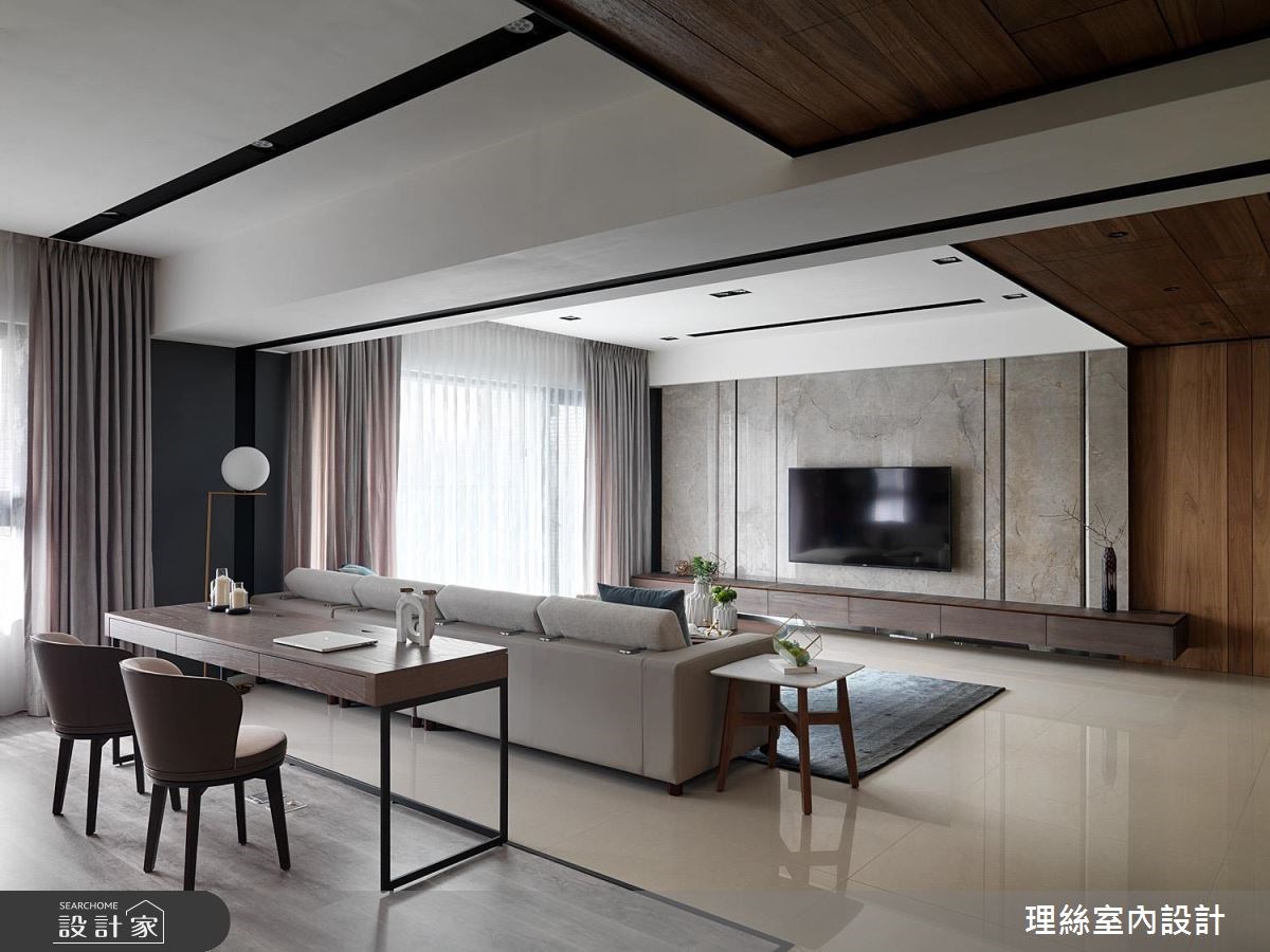 50坪新成屋(5年以下)＿現代風客廳案例圖片＿理絲室內設計有限公司＿理絲_16之6