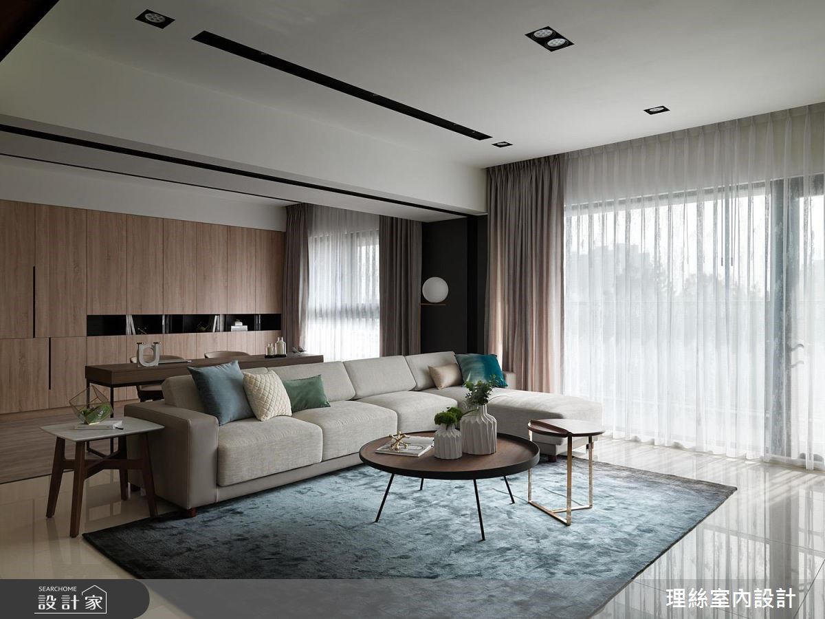 50坪新成屋(5年以下)＿現代風客廳案例圖片＿理絲室內設計有限公司＿理絲_16之12