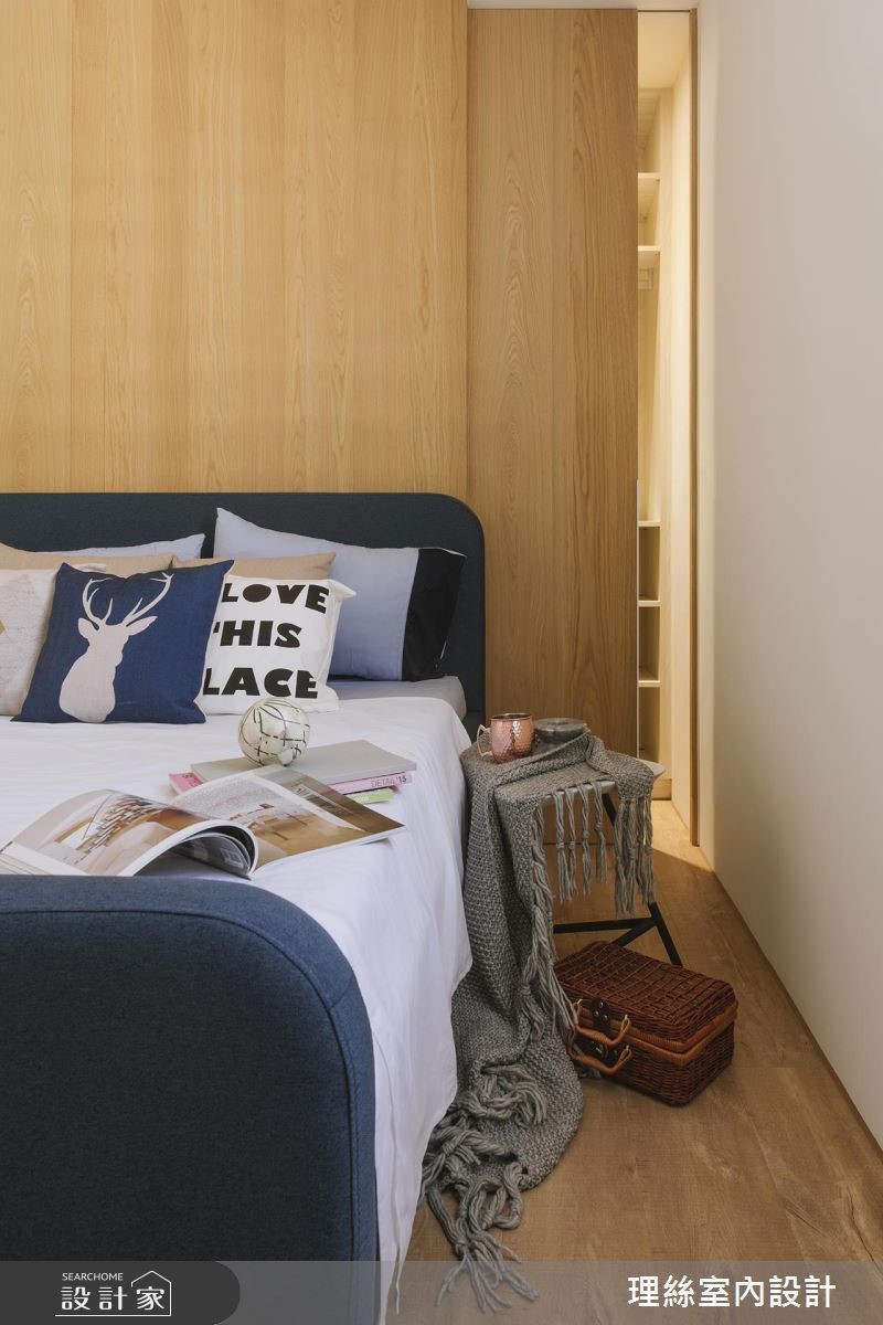65坪預售屋＿北歐風臥室案例圖片＿理絲室內設計有限公司＿理絲_18之25