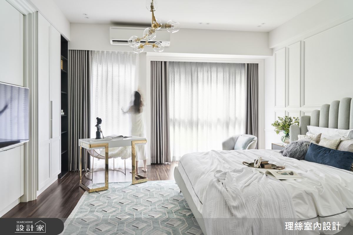 35坪新成屋(5年以下)＿新古典臥室案例圖片＿理絲室內設計有限公司＿理絲_20之10