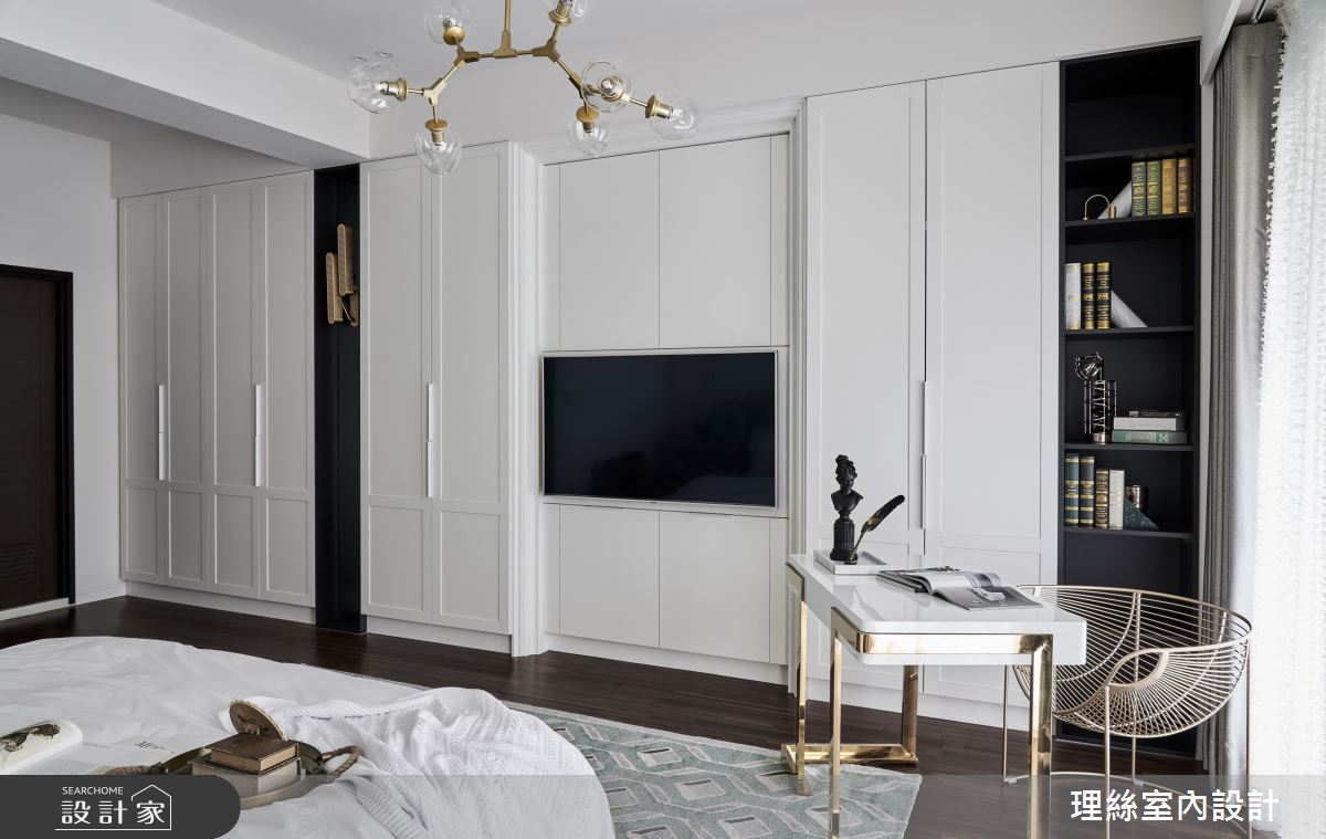 35坪新成屋(5年以下)＿新古典臥室案例圖片＿理絲室內設計有限公司＿理絲_20之11