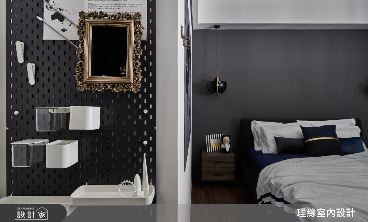 35坪新成屋(5年以下)＿新古典臥室案例圖片＿理絲室內設計有限公司＿理絲_20之23