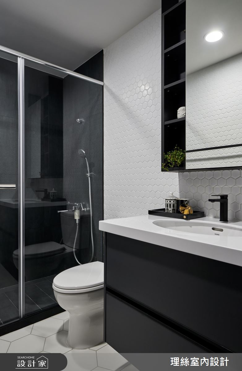 35坪新成屋(5年以下)＿新古典浴室案例圖片＿理絲室內設計有限公司＿理絲_20之26