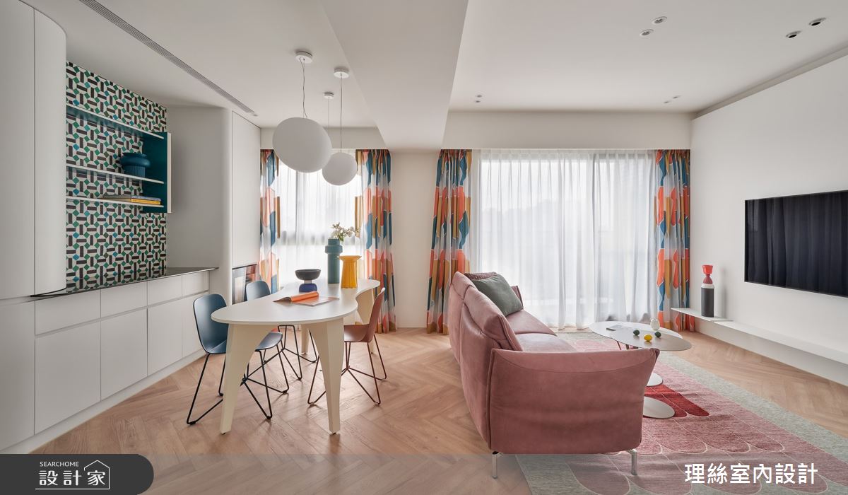 20坪新成屋(5年以下)＿簡約風餐廳案例圖片＿理絲室內設計有限公司＿理絲_22之13