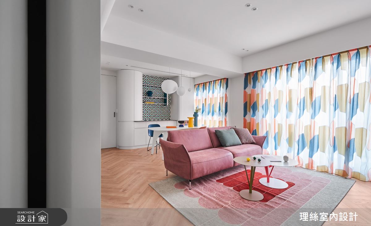 20坪新成屋(5年以下)＿簡約風客廳案例圖片＿理絲室內設計有限公司＿理絲_22之17