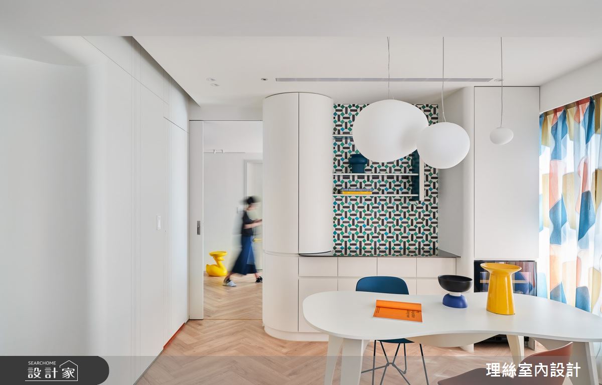 20坪新成屋(5年以下)＿簡約風餐廳案例圖片＿理絲室內設計有限公司＿理絲_22之19