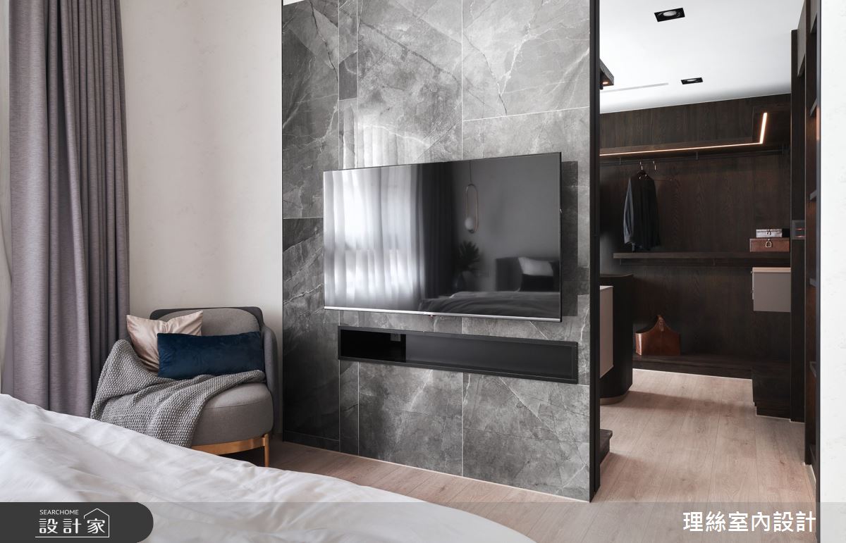 30坪新成屋(5年以下)＿新中式風臥室更衣間案例圖片＿理絲室內設計有限公司＿理絲_23之19
