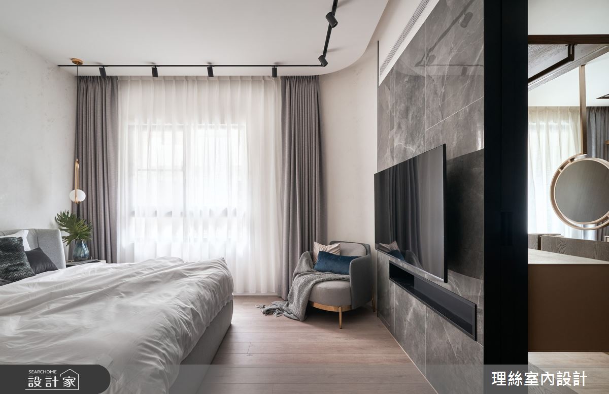 30坪新成屋(5年以下)＿新中式風臥室案例圖片＿理絲室內設計有限公司＿理絲_23之20