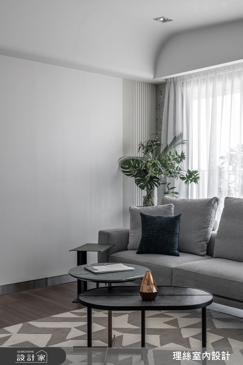 46坪預售屋＿現代風客廳案例圖片＿理絲室內設計有限公司＿理絲_25之5