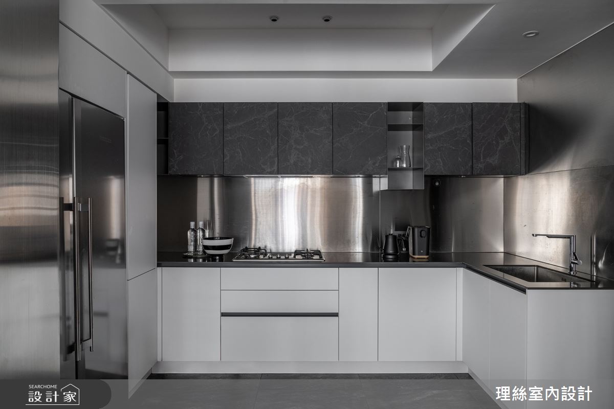 46坪預售屋＿現代風廚房案例圖片＿理絲室內設計有限公司＿理絲_26之14