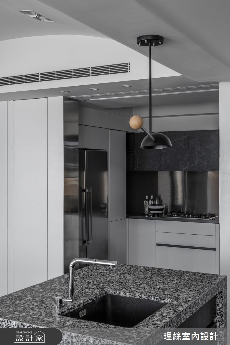 46坪預售屋＿現代風廚房案例圖片＿理絲室內設計有限公司＿理絲_26之15