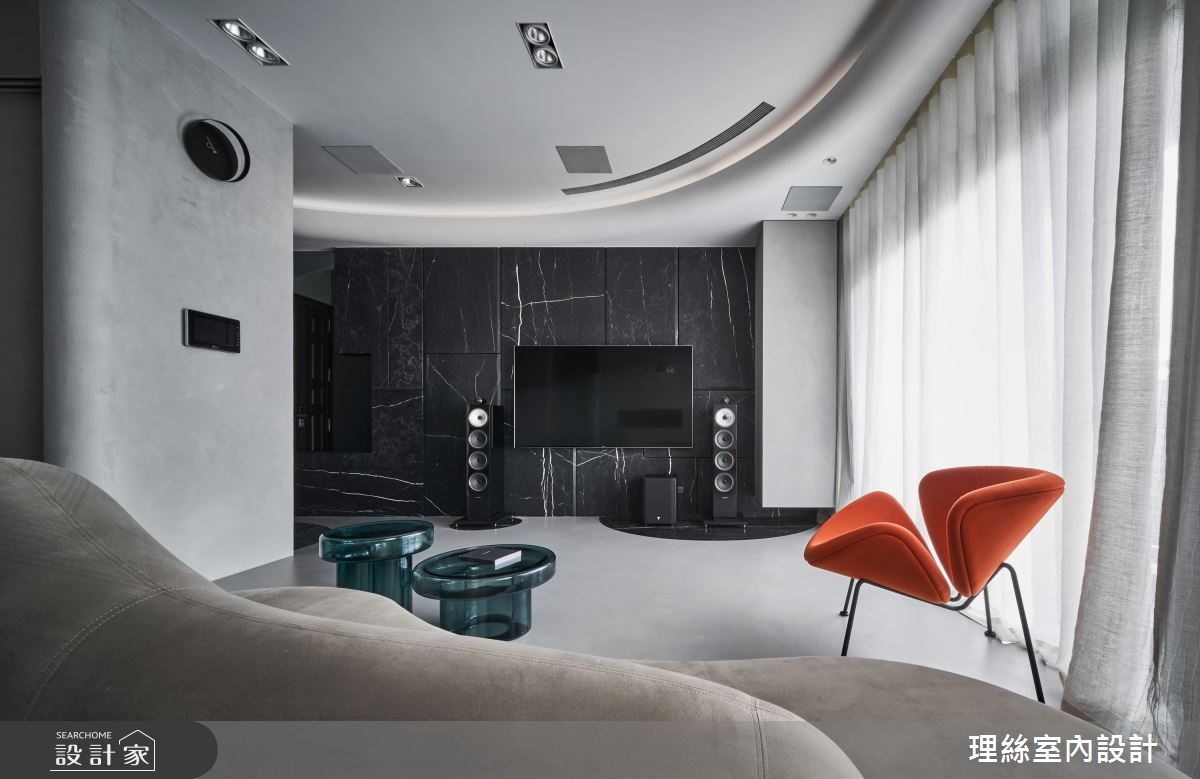 33坪預售屋＿現代風客廳案例圖片＿理絲室內設計有限公司＿理絲_27之13